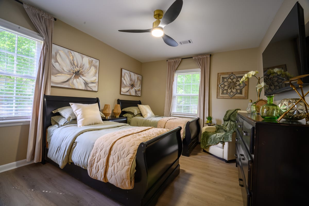Independent senior living space at Legacy Blooms North Little Rock AR